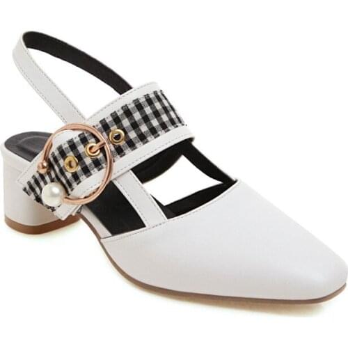 Big Size 11 12 13 14 15 16 17high heels sandals women shoes woman summer ladies Package toes Shallow mouth Thick with sandals