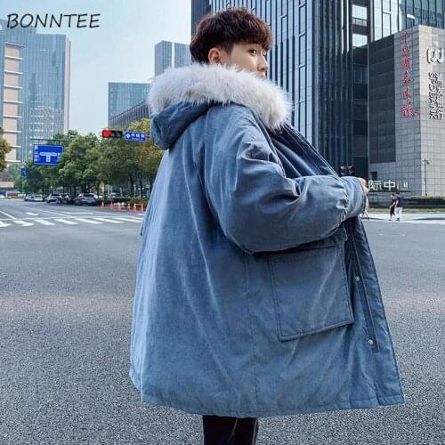 BONNTEE Men's Long Parkas