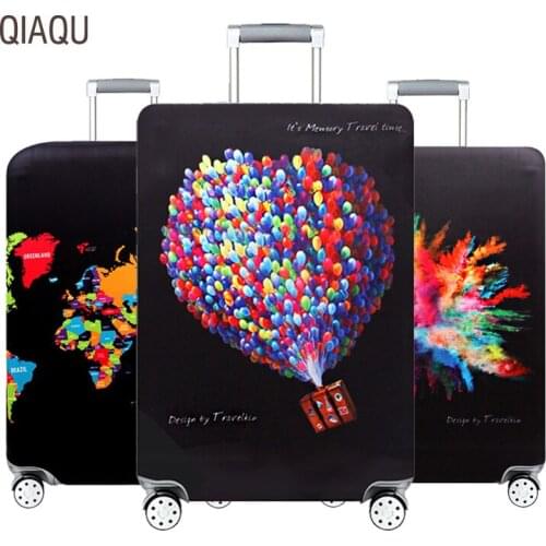 Travel Suitcase Luggage Cover Protector 18-32 Inch Trolley Elastic Dust Protection Covers Case Cover Travel Accessories
