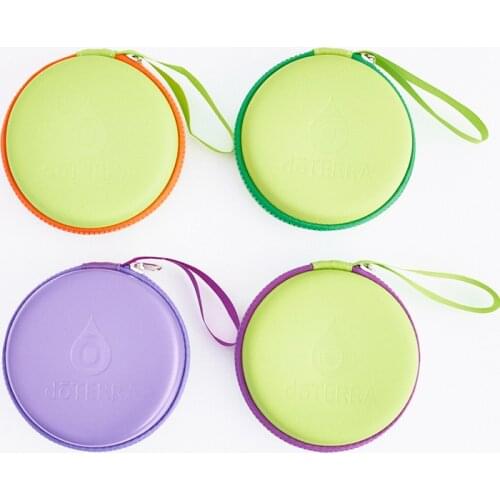 19 Slots 1ML 2ML 3ML Essential Oil Storage Bag Essential Oil Case for DoTERRA Travel Aromatherapy Ziplock Storage Carrying Case