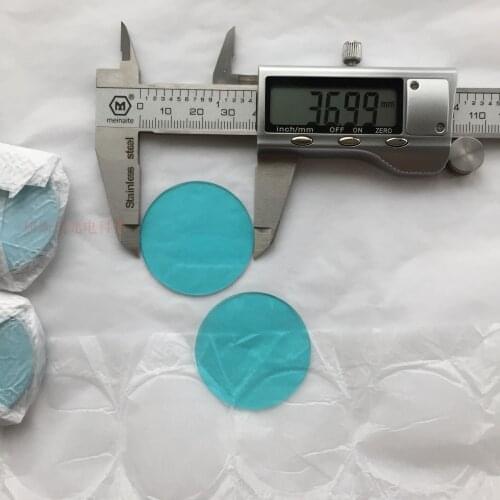 Blue Glass BG38 QB21 Infrared Absorption Cut-off Filter 37*2.0mm Corrected Shooting Color