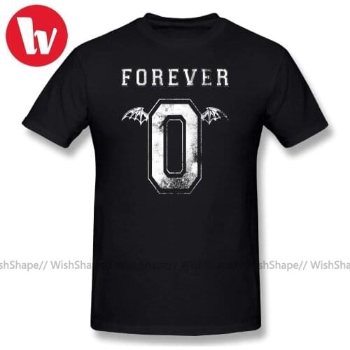 Avenged Sevenfold T-Shirt The Rev Forever - 0 Men T Shirt Summer Short Sleeve Cotton T-Shirts Big Tee Shirt Plus Size 5XL 6XL