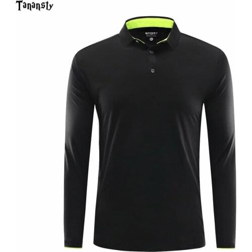 Men Golf polo Shirts Long Sleeve Trainning Sportswear Women Golf Shirt Badminton shirt Running Soccer Jerseys Shirt 2020 New