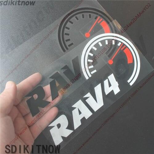 Car Dash borad Decal Speed Sticker Styling Front windshield Decoration For TOYOTA RAV4 2008 2013 2017 2018 accessories