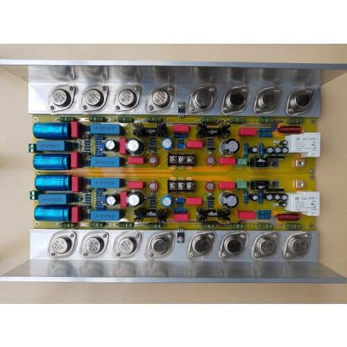 Latest upgrade 1 Pair Assembeld Power Amplifier Board Base YBA P1000 Amp 200W+200W AC12-18V (0.5A) DC+/-68V