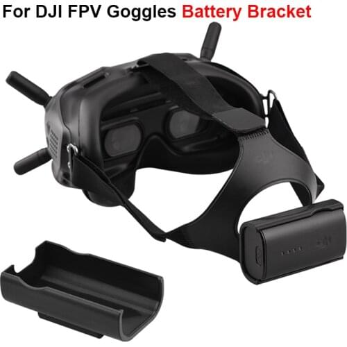 Headband Battery Bracket Charging Fix Holder For DJI FPV Goggles V2 Back Clip Battery Holder for DJI FPV Combo Drone Accessories