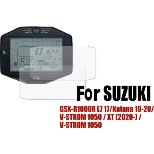 Motorcycle Protection Instrument Film For SUZUKI GSX-R1000R L7 17 Katana 19-20 V-STROM 1050/ XT 2020 V-STROM 1050 Screen