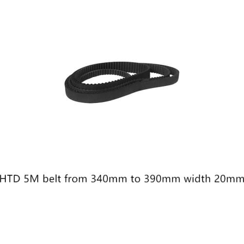 Laser machine belt Engraving machine 5M Timing belt 360mm width 20mm Teeth 72 HTD5M synchronous Belt 360-5M