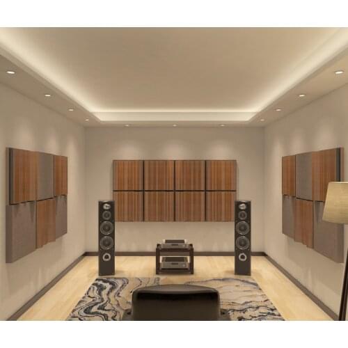 CH-006 CLOUD package HIFI listening room audio-visual room diffuser sound-absorbing board complete acoustic design plan