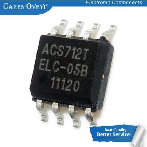 2pcs/lot ACS712ELCTR-05B-T ACS712T ACS712 SOP-8 new original In Stock