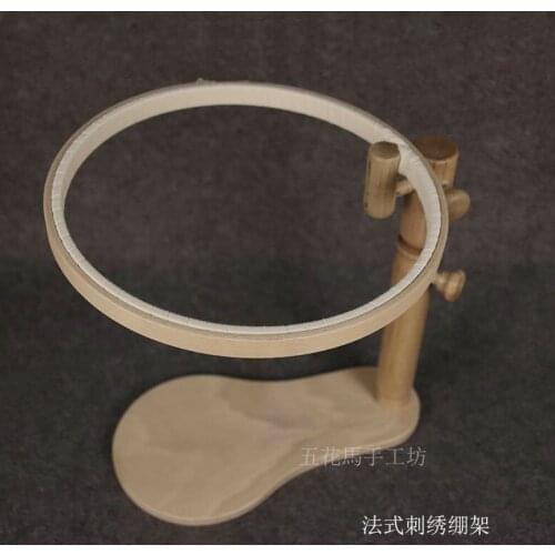 2019 Special Offer Hot Sale Kedi Chien Gatos Imported Eucalyptus French Embroidery Tool Lesage Luneville Round Stretch Frame