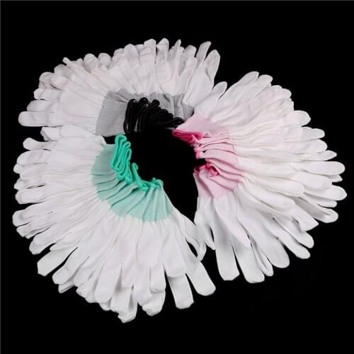 5pair Anti Static ESD Electronic Working Gloves Pu Coated Palm Coated Finger Gloves