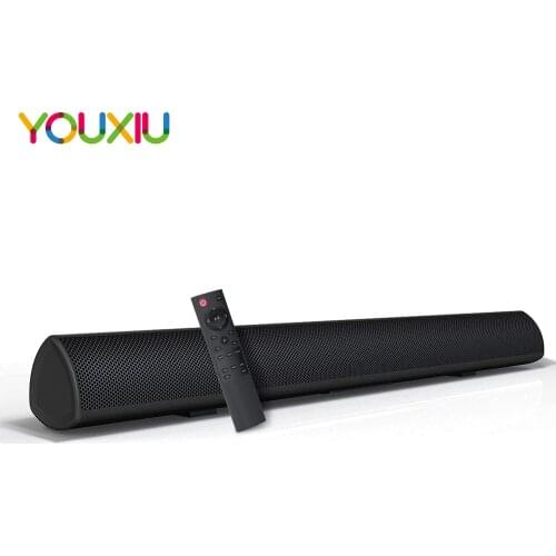 40W TV Soundbar Wireless Bluetooth 5.0 Sound Bar Wired Home Theater System Speaker Subwoofer Stereo Surround with Remote Control