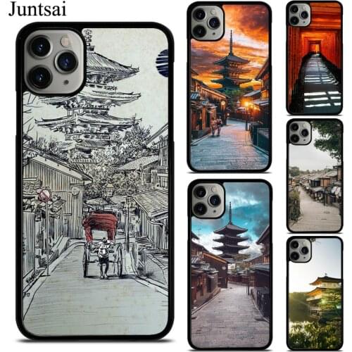Kyoto Japan Old Capital Case For iPhone 11 12 Pro Max mini XS Max XR X SE 2020 6S 7 8 Plus Case Back Cover