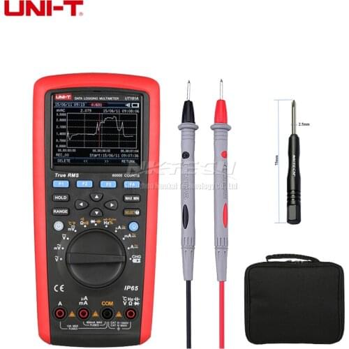 UNI-T UT181A Digital Multimeter True RMS Data Logging USB/Bluetooth Transfer Dual Temp Test DMM Low Pass Filter nS Conductance