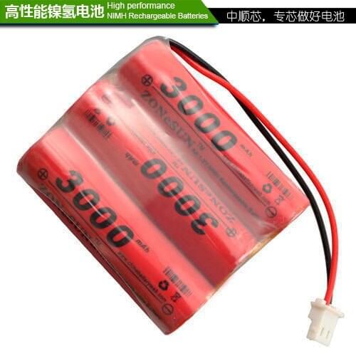 CIS 2000mAh 2500mAh cordless telephone mother machine toys Ni MH battery pack 3.6V 3000mAh