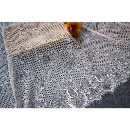 GLace 3M/Lot Lace Fabric 100% Polyester eyelash lace fabric Openwork lace dress DIY dress dress accessories TX690