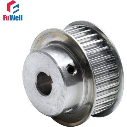 HTD Timing Pulley 5M-30T 16mm Belt Width With Keyway 30Teeth Transmission Pulley 8/10/15/20mm Bore Aluminum Alloy Gear Pulley