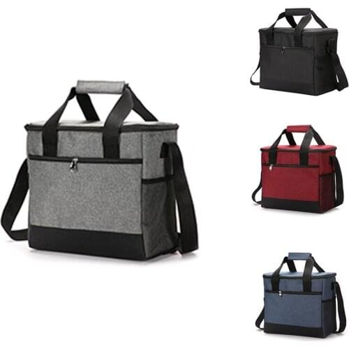 Insulated Reusable Lunch Bag Adult Large Lunch Box for Women and Men with Adjustable Shoulder Strap