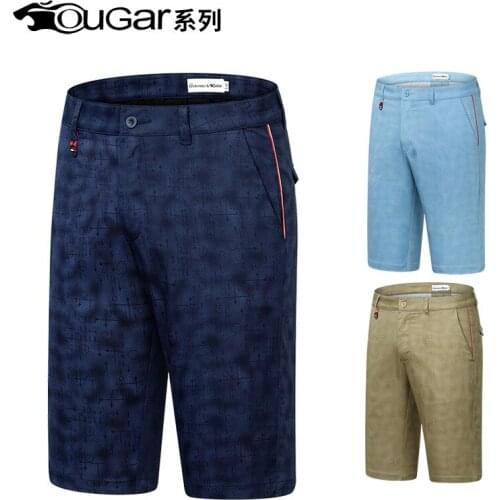 Summer Sports Mens Golf Pants Loose Comfortable And Breathable Thin Five-point Pants Golf Shorts