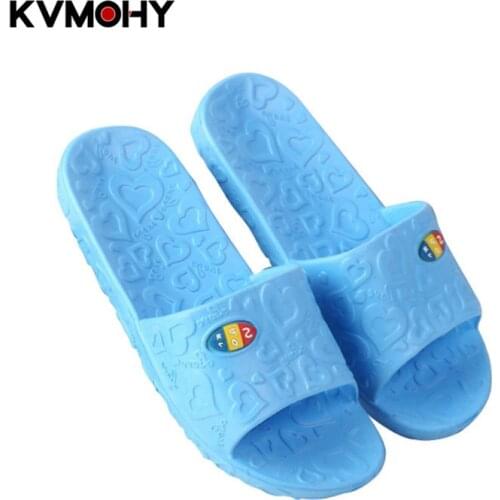 Mens Slippers EVA Men Shoes Women Couple Flip Flops Soft House Stripes Casual Summer Fashion Male Slides