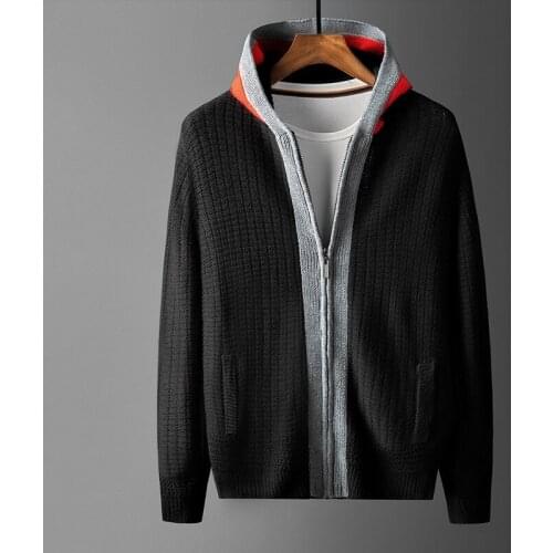 2020 Korean Clothes Sweater Men Autumn Winter Jacket Male Jackets Casual Knitwear Plus Size Cardigan Zipper Coat Jersey Hombre