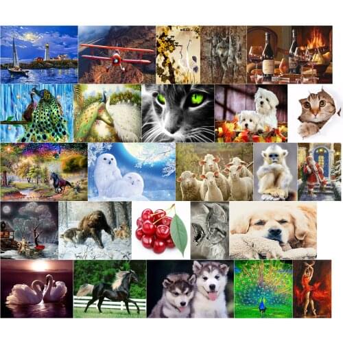 A15152 Cat Butterfly Needlework,For Embroidery,DIY 14CT Unprinted Arts Cross stitch kits Set Cross-Stitching