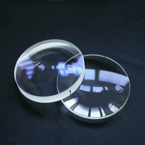 Optical Glass Objective Lens Concave & Convex Lens for DIY Achromatic Telescope