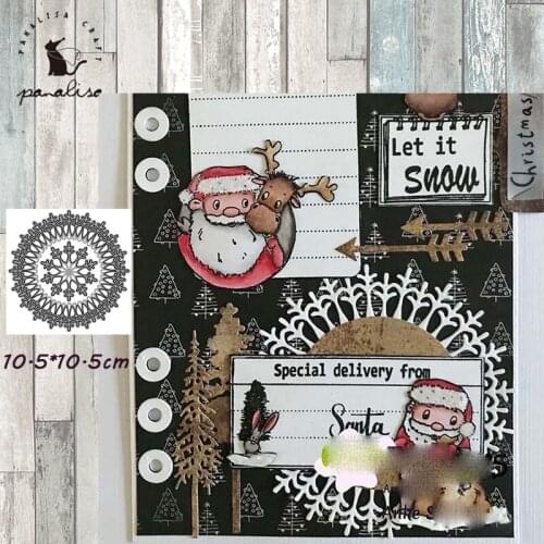 Panalisacraft Round Lace Doily Metal Cutting Dies Stencils for DIY Scrapbooking/photo album Decorative Embossing DIY Paper Cards