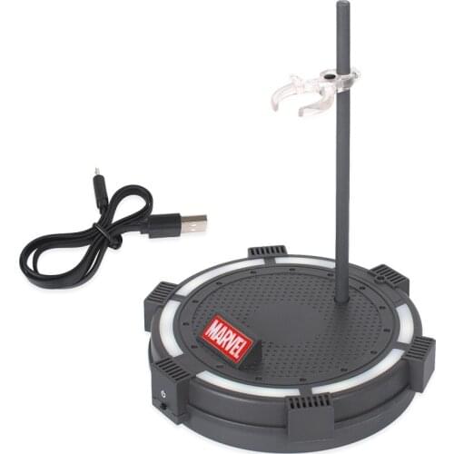 Marvel Spider-man Plastic Anime Action Figures Assembly Base Bracket Fixed Model Accessories Adjustable Length Toy Decoration