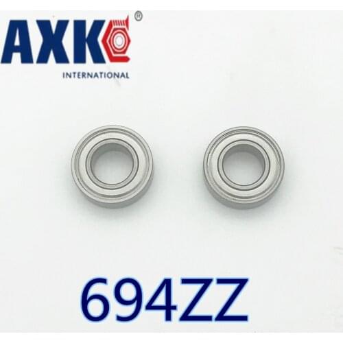 Free Shipping 10pcs Skate Board Bearing 694zz 4x11x4 Mm 2016 New Coming Shoe Bearing Steel Stainless Steel