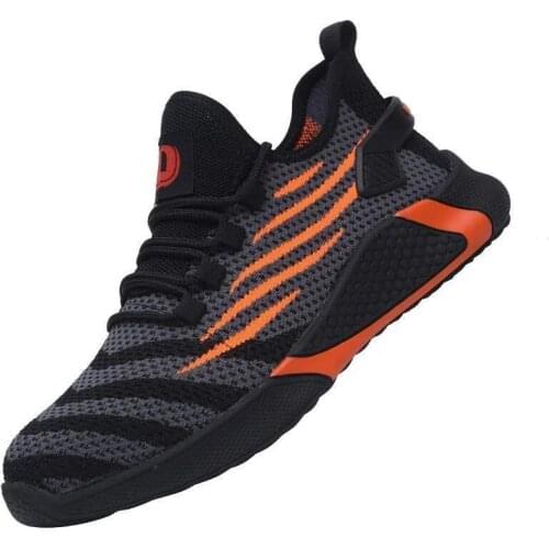 Work Safety Shoes Anti-Smashing Steel Toe Puncture Proof Construction Lightweight Breathable Sneakers Boots Men Women Air Light