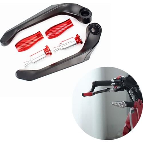 Motorcycle Handlebar Clutch Levers Guards Handleguard Hand Grips Brakes Levers System Guard Universal