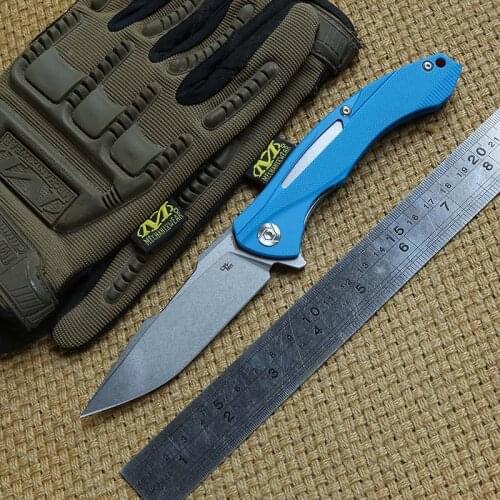 CH Flipper original design 3519 tatical folding knife D2 Blade ball bearings G10 handle outdoor hunting survival Knives EDC tool