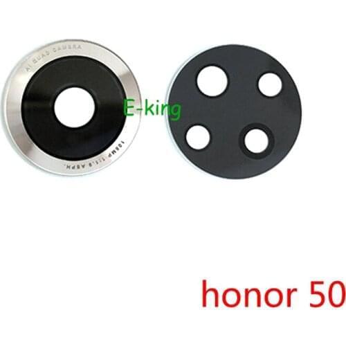 10pcs Rear Back Camera Glass Lens Cover For Huawei Honor 50 With Ahesive Sticker