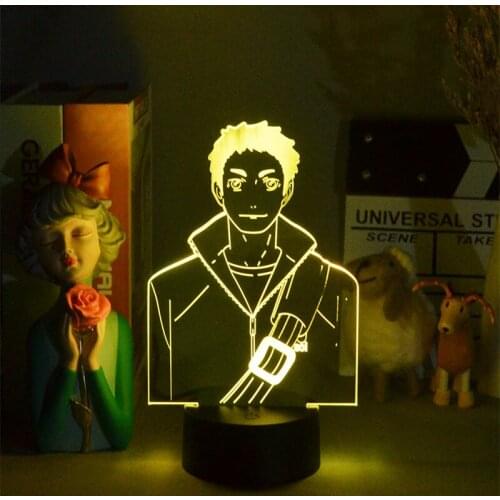 Led Night Light Anime Haikyuu Daichi Sawamura Light for Kids Child Bedroom Decor Birthday Gift Manga Gadget Daichi Lamp Haikyu