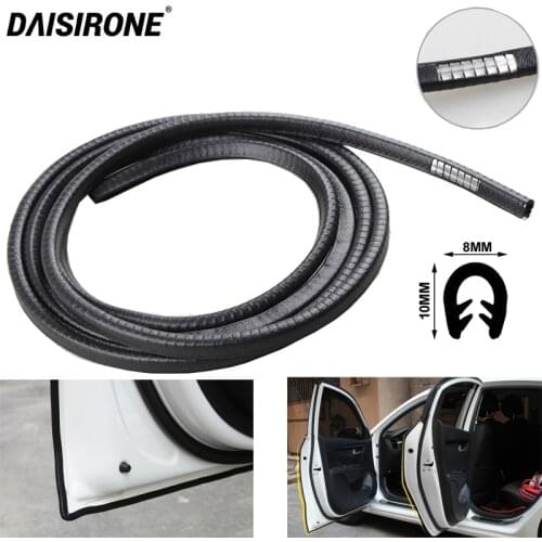 Universal 5M Car Door Edge Scratch Protector Sealing Strip Guard Trim Automobile Door Stickers Decoration Protector Accessories