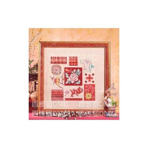 14/16/18/22/25/28ct Style DIY Craft Stich Cross Stitch Cotton Fabric Needlework Embroidery Crafts Counted Cross-Stitching Kit