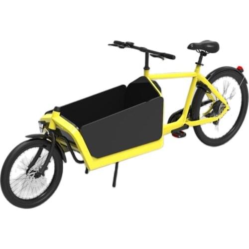 2 Wheel Electric Or Pedal Cargo Bicycle Frame Bakfiets Cargo Bike For Child