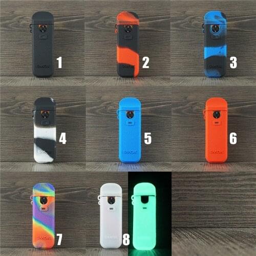 2pcs Texture Case for smok nord 4 Pod Kit 80W Vape Protective Silicone Skin Sleeve Cover Mod Shield Wrap gel for smok nord 4