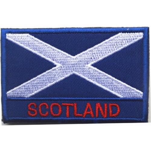 3D Embroidery Armband Scotland Flag Patch Green American Flag The Flag Of Czech Embroidery Armband Color Chapter Armbands