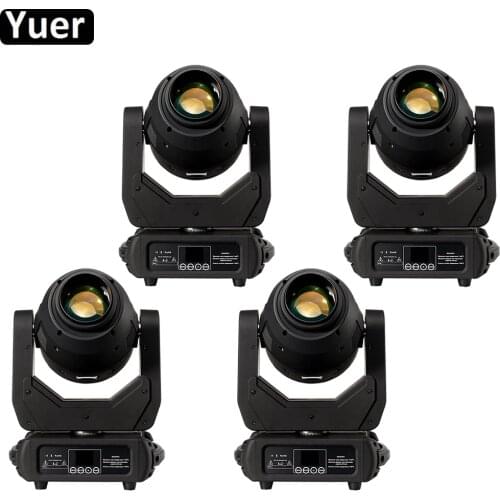 4Pcs/Lot DJ Equipment LED 250W 3IN1 Zoom Moving Head Light 8Facet Prism and Frost Effect Stage Light Disco Party Music Light
