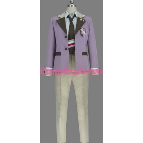 A3! Spring Usui Masumi School Uniform Cosplay Costume Custom Made For Halloween Christmas CosplayLove
