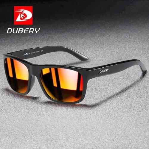 DUBERY Brand Mens Polarized Fishing Sport Cycling Style Sunglasses UV400 Protects The Eyes And Blocks Dazzling Glare D182
