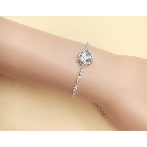 Chain Bracelets Dazzling cryrtal China