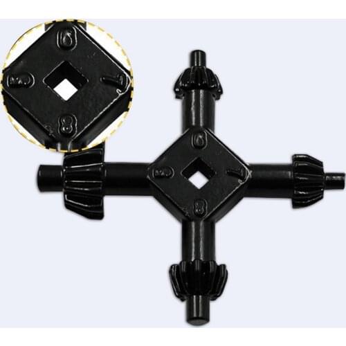 Two Types Four-in-one Multi-function Electric Drill Key Four Head Drill Chuck Key Universal Combination Hand Tool Accessories