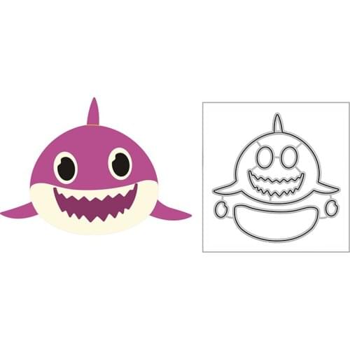 New Shark Brothers Craft Embossing Mold 2021 Metal Cutting Dies for DIY Decorative Scrapbooking Album and Card Making No Stamps