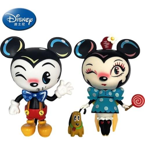 Disney Mickey Minnie doll cartoon character hand collection gift childrens toys birthday Christmas gift