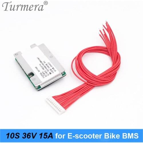 Lithium Battery 10s 36v Power Protection Board 10S 36V 42V 15A Li-ion Battery BMS PCB for E-Scooter Electric bike battery 36v