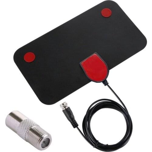 4K200 Miles Range Digital Upgraded Newest TV Antenna Indoor Mini HD Digital Amplified TV Antenna Highquality 1080P